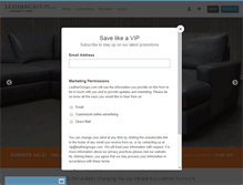 Tablet Screenshot of leathergroups.com